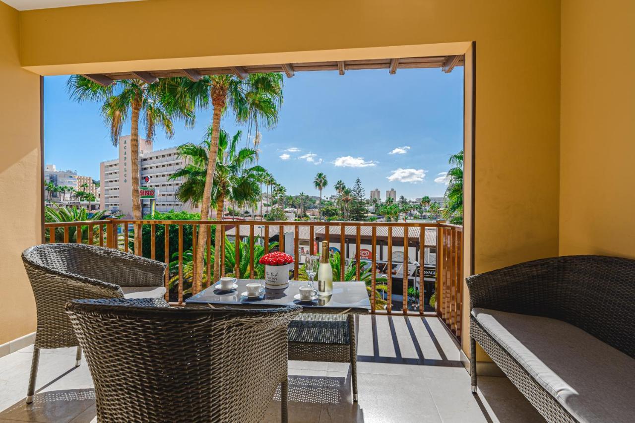 Amazing 3 Bedroom Apartment On The First Line Of The Best Las Americas Beach, Air Conditioner And Terrace Ocean View Playa de las Américas Exterior foto